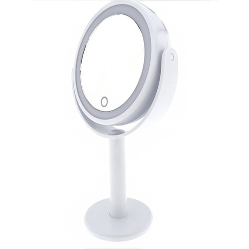 Benson Make Up Spiegel met LED Ring - Cosmetische Spiegels met Touch Dimmer - 2 Zijde Benson Make Up Spiegel met LED Ring - Cosmetische Spiegels met Touch Dimmer - 2 Zijde
