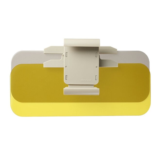 ProPlus Zonneklepverlenger met Night Vision - Verstelbaar - 320 mm - Beige/Geel