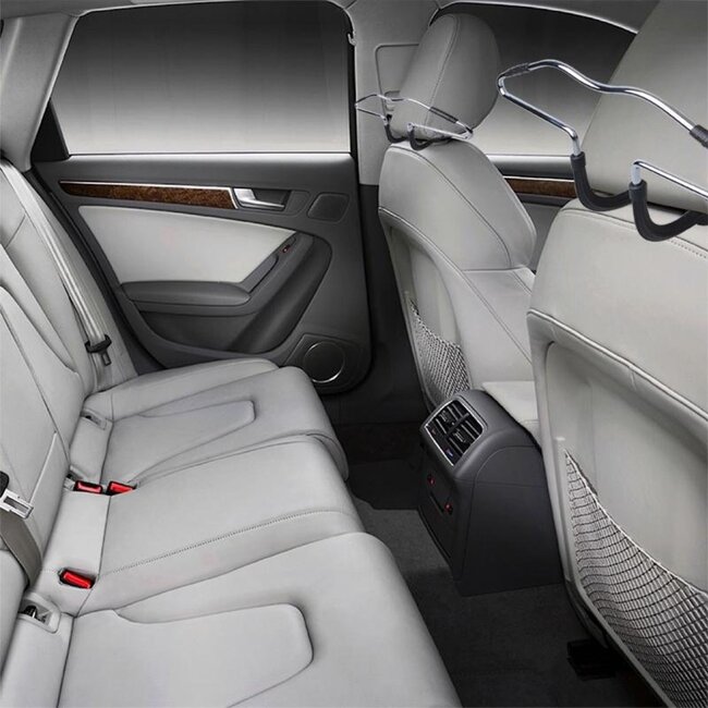 ProPlus Auto kledinghanger - universeel - chroomstaal - eenvoudig te installeren - 43 cm breed