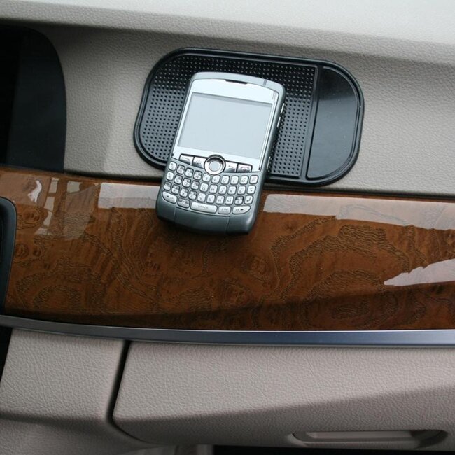 ProPlus Anti-slip mat - siliconen - hittebestendig - 8,5 x 14 cm - zwart