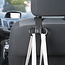 ProPlus Dubbele hoofdsteun hangers - multifunctioneel - zwart - set van 2
