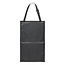 ProPlus Autostoel organizer - tablethouder - 3 opbergvakken - 50 x 30 cm - zwart