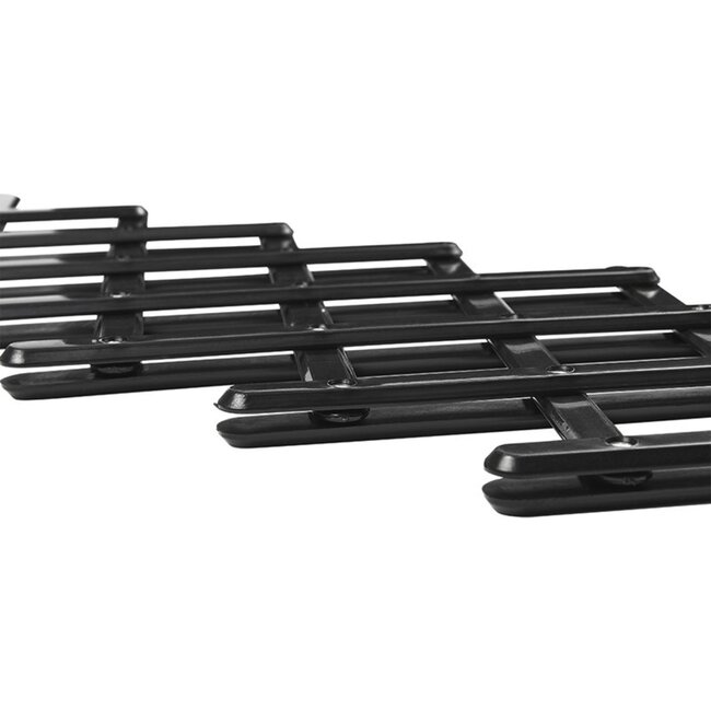 ProPlus Ventilatierooster voor autoraam - verbeterde luchtstroom - 500 x 175 mm - zwart