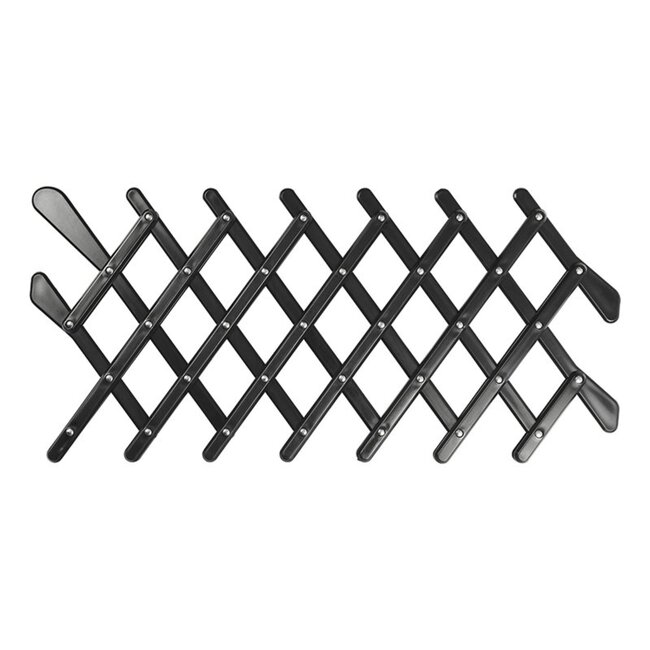 ProPlus Ventilatierooster voor autoraam - verbeterde luchtstroom - 500 x 175 mm - zwart