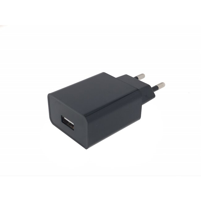 Benson Smartphone en tablet oplader - 2A - zwart - zonder kabel