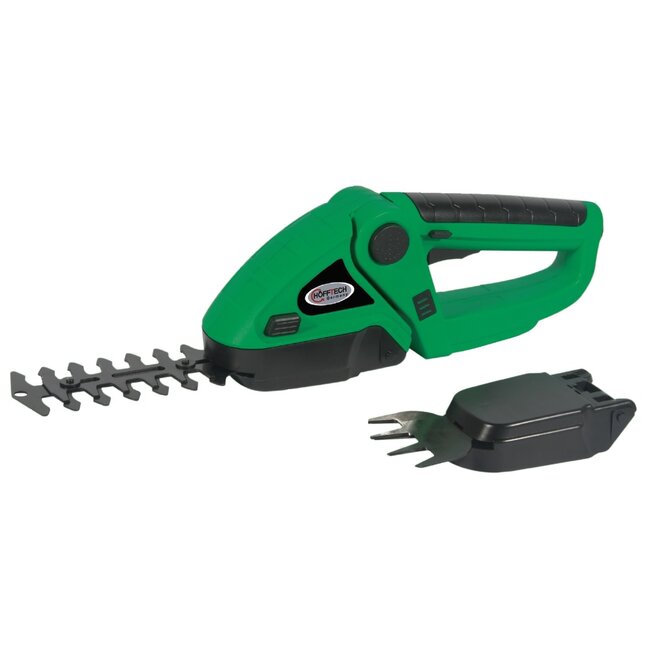 Hofftech Accuschaar met contour- en struikmes - 8V Li-Ion - 1300 mAh - Inclusief opbergdoos