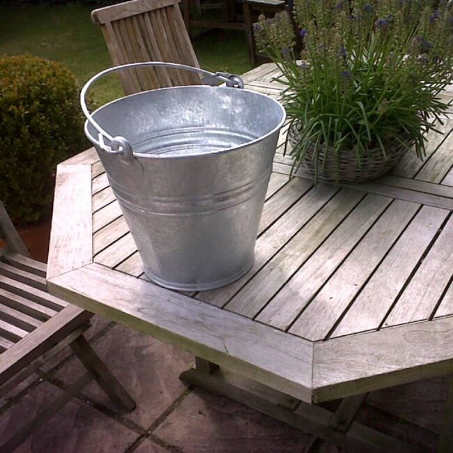 Benson Emmer van verzinkt staal - 5 liter - robuust en duurzaam