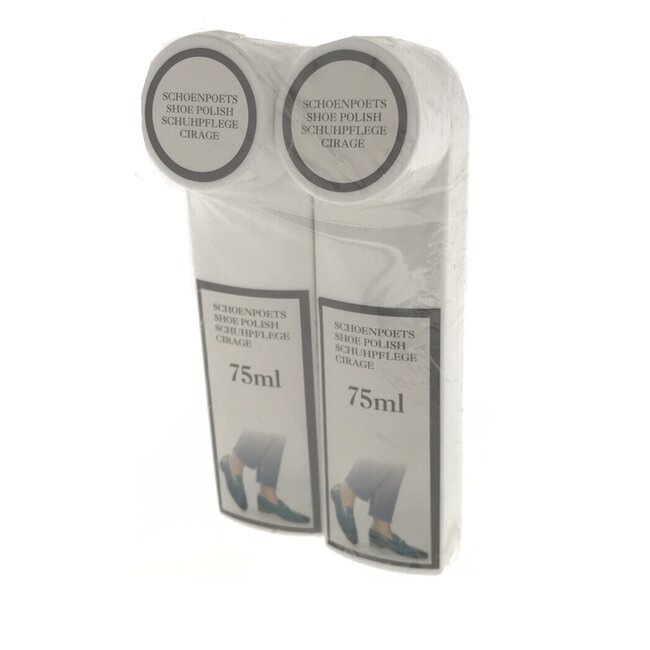 Benson Schoenpoetsset - Natuurlijk - 2-delig - Voeding en bescherming van leer