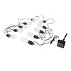 Benson Solar LED Lichtsnoer - 10 LED Lampen - 7.5 meter - Warm Wit - Binnen & Buiten Benson Solar LED Lichtsnoer - 10 LED Lampen - 7.5 meter - Warm Wit - Binnen & Buiten