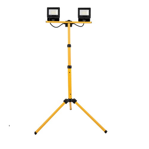 Hofftech LED Bouwlampen 2 x 20 Watt - 6000K - IP65 met Statief Hofftech LED Bouwlampen 2 x 20 Watt - 6000K - IP65 met Statief