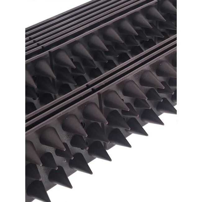 Benson Anti-klimstrip set - 49 cm per strip - 10 stuks - Waterbestendig - Bruin