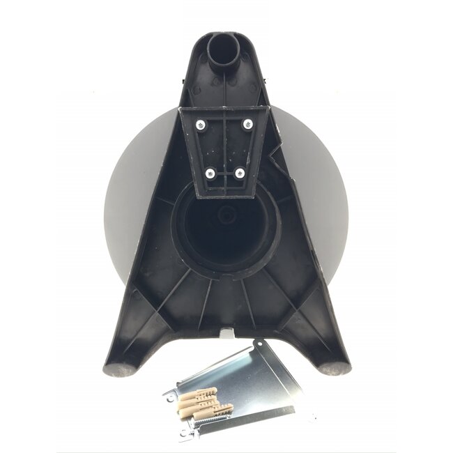 Benson Slanghaspel set - 2-in-1 - 25 meter - Inclusief wandbeugels en handzwengel