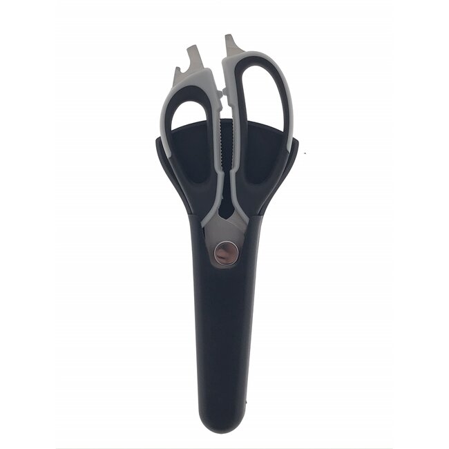 Benson Multifunctionele schaar - 9-in-1 - Sterke bladen - Magnetische houder - Gemakkelijk schoon te maken