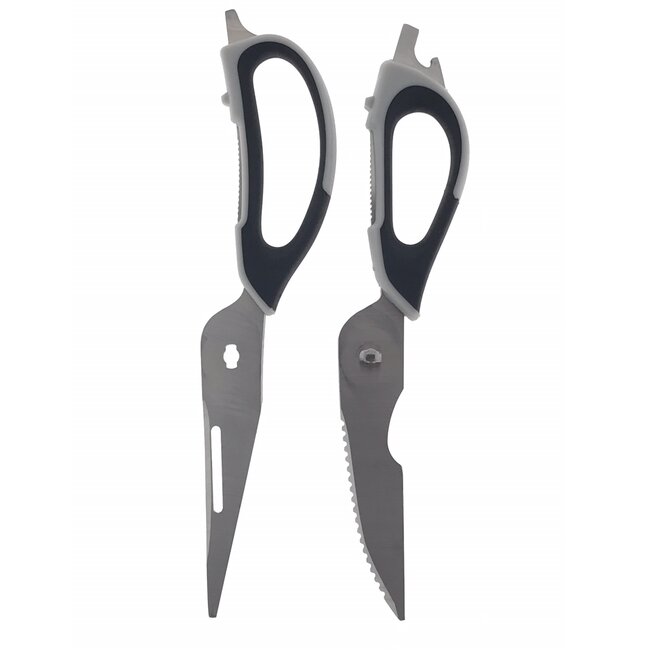 Benson Multifunctionele schaar - 9-in-1 - Sterke bladen - Magnetische houder - Gemakkelijk schoon te maken