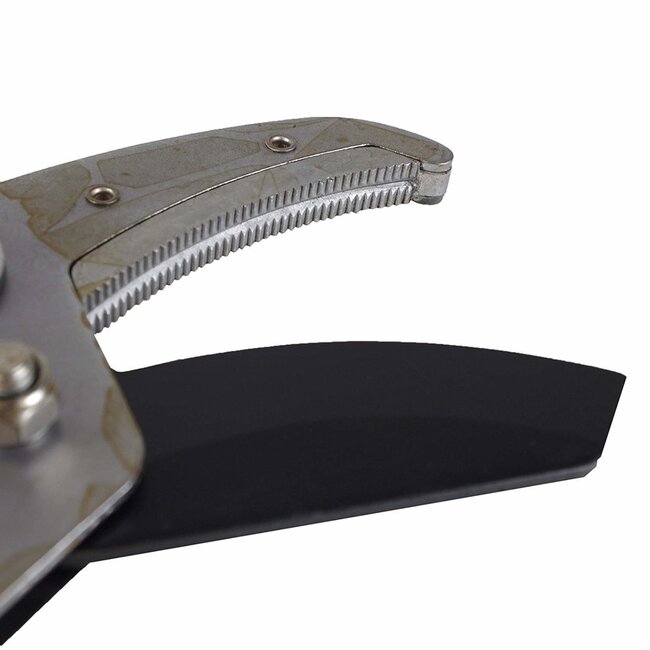 Benson 3-traps takkenschaar - uitschuifbaar tot 100 cm - aluminium - teflon coating - anti-slip handvatten