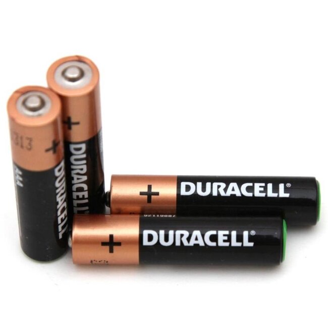 Duracell Mini penlite batterijen - AAA - compact - langdurig - 4 stuks