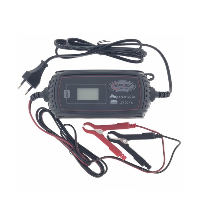 Hofftech Acculader - Druppellader - 6 Volt & 12 Volt - 2.0 & 4.0 Ampere