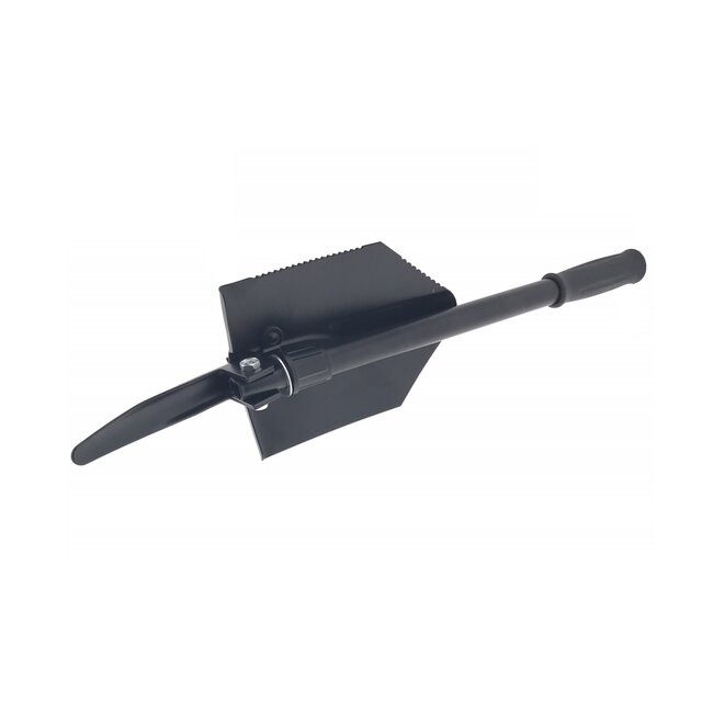 Benson Inklapbare kampeerschep - multifunctioneel - dubbele gekartelde rand - pikhouweelpunt - compact