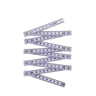 Benson Inklapbare duimstok - 1 meter - plastic - compact ontwerp