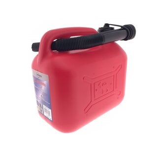 Benson Jerrycan met vloeistofindicator - 5 liter - anti-overlooptrechter - schenktuit