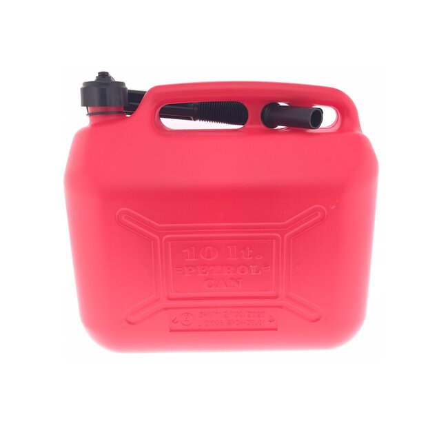 Benson Jerrycan 10 liter - Vloeistofindicator - Versterkt polythyleen - Anti-overlooptrechter