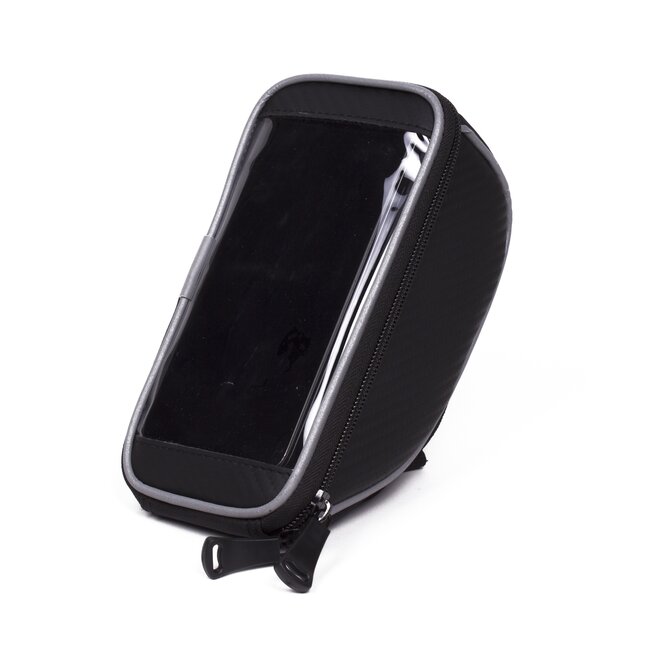 Benson Telefoonhouder voor fiets - opbergvak - waterbestendig - zwart