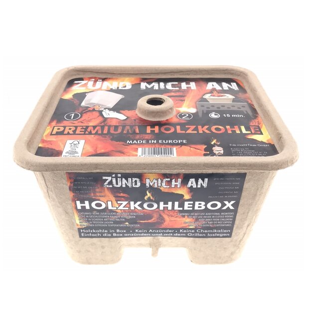 Benson BBQ Starter 3 in 1 - Inclusief Houtskool - Milieuvriendelijk - 1 kg
