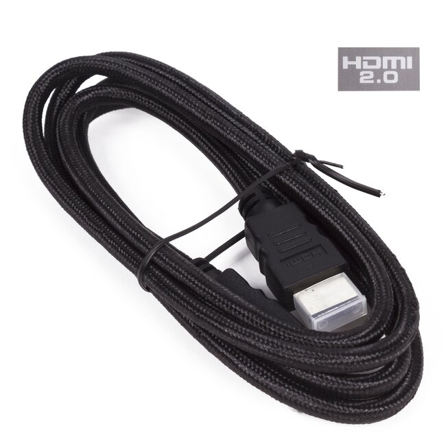 Benson HDMI kabel - 4K Ultra HD - 1.5 meter - Vergulde stekkers - High speed 2.0