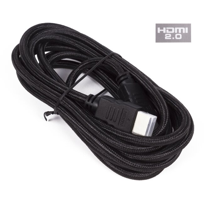 Benson HDMI kabel - 4K Ultra HD - 3 meter - Vergulde stekkers - High speed 2.0