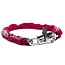 GAD Rood kettingslot - gehard staal - superSafe cilinder - 110 cm - inclusief 2 sleutels