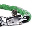GAD Kettingslot - gehard staal - SuperSafe cilinder - 110 cm - groen