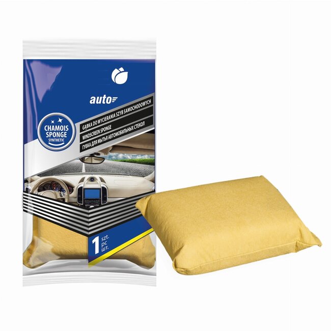 York Compacte zeemspons - streeploos reinigen - 12 x 8 x 3.7 cm