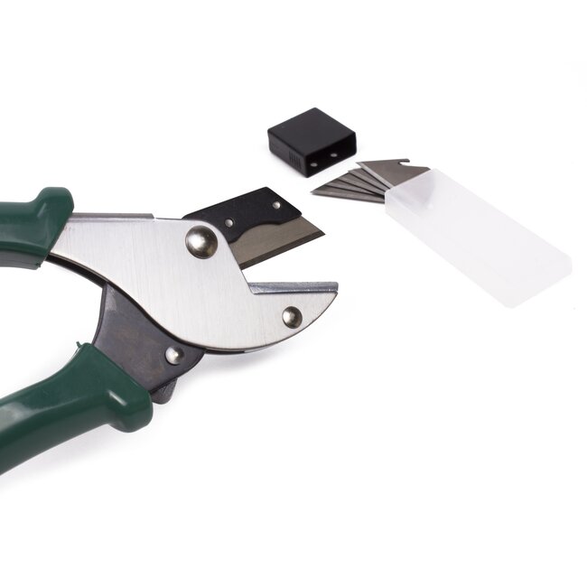 Hofftech Snoeischaar - Verwisselbaar Mes - Veiligheidsvergrendeling - 18 cm - Inclusief 6 reservemesjes