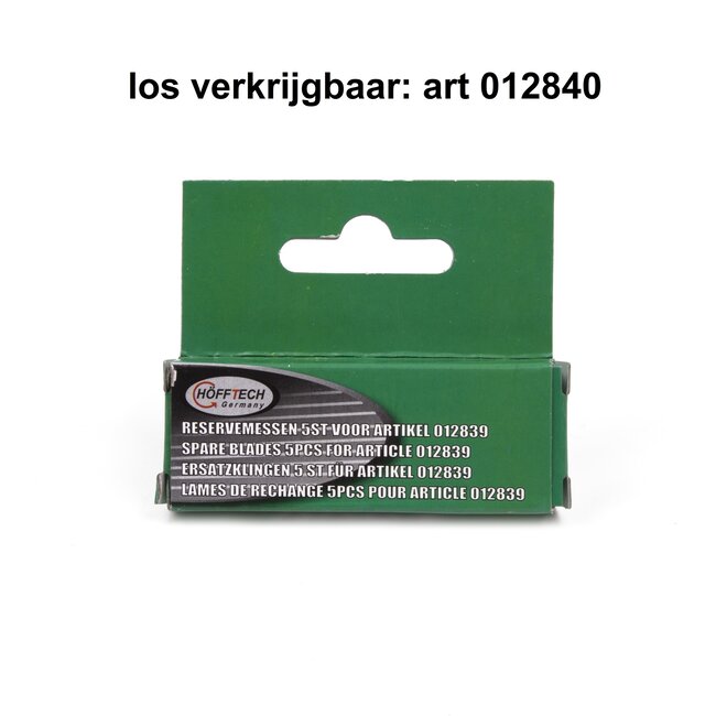 Hofftech Snoeischaar - Verwisselbaar Mes - Veiligheidsvergrendeling - 18 cm - Inclusief 6 reservemesjes