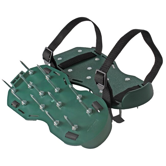 Talen Tools Gazonpriksandalen - 14 x 33 x 4 cm - Groen