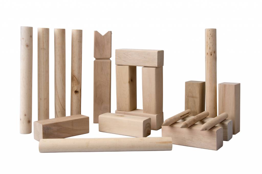 Eddy Toys Kubb Spel 21 Delig eddy toys kopen in de aanbieding