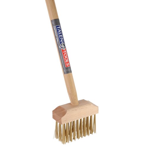 Talen Tools Terrasbezem Staal Klein met Steel Talen Tools Terrasbezem Staal Klein met Steel