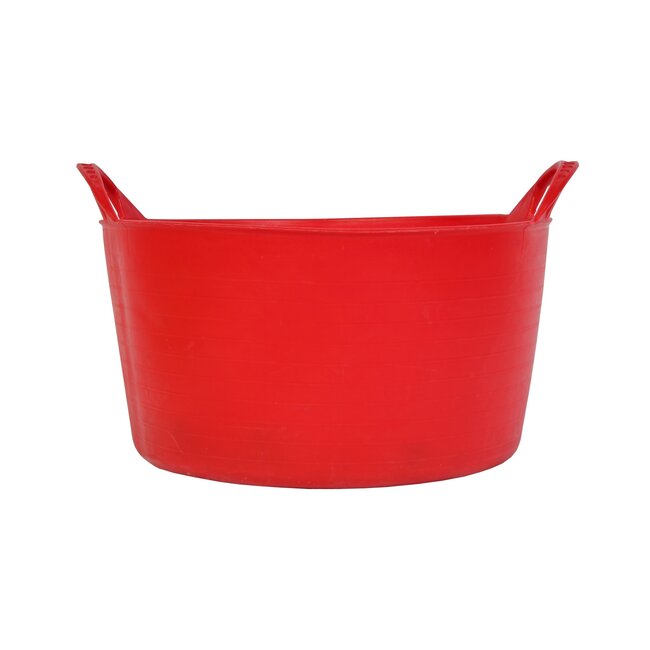 Talen Tools Flexibele Kuip 14 Liter in Rood - Ideaal voor Tuin en Thuis