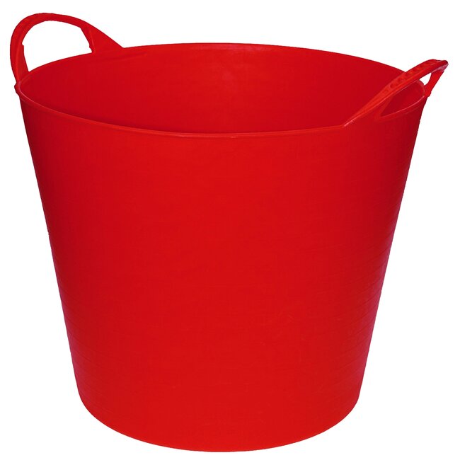 Talen Tools Flexibele Kuip 42 Liter in Rood - Ideaal voor Tuin en Thuis