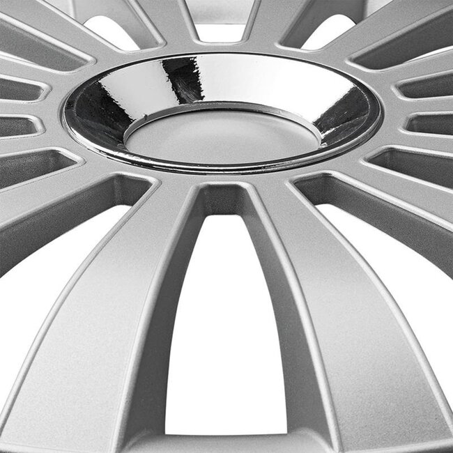 ProPlus Wieldoppen Set - Ø 16 inch - Meridian - Zilvergrijs - 4 stuks