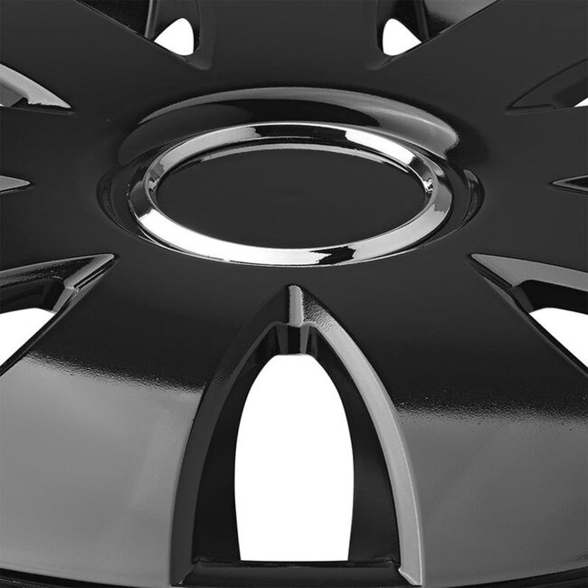 ProPlus Wieldoppen Set - Ø 14 inch - Aura - Zwart - 4 stuks