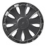 ProPlus Wieldoppen Set - Ø 15 inch - Aura - Zwart - 4 stuks