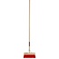 Talen Tools Bezem Kunststof Haren - 28 cm - Rood - Inclusief Steel