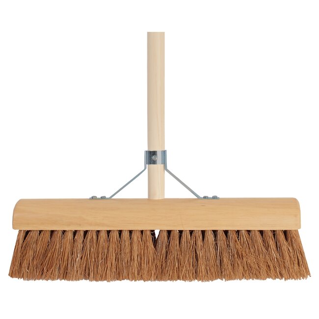 Talen Tools Zaalveger Cocos 40 cm met 150 cm Steel - Perfect voor Grote Vloeren