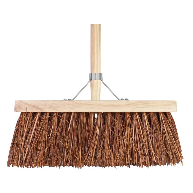 Talen Tools Stadsbezem Bassine Haren 41 cm met Lange Steel - Ideaal voor Ruwe Oppervlakten