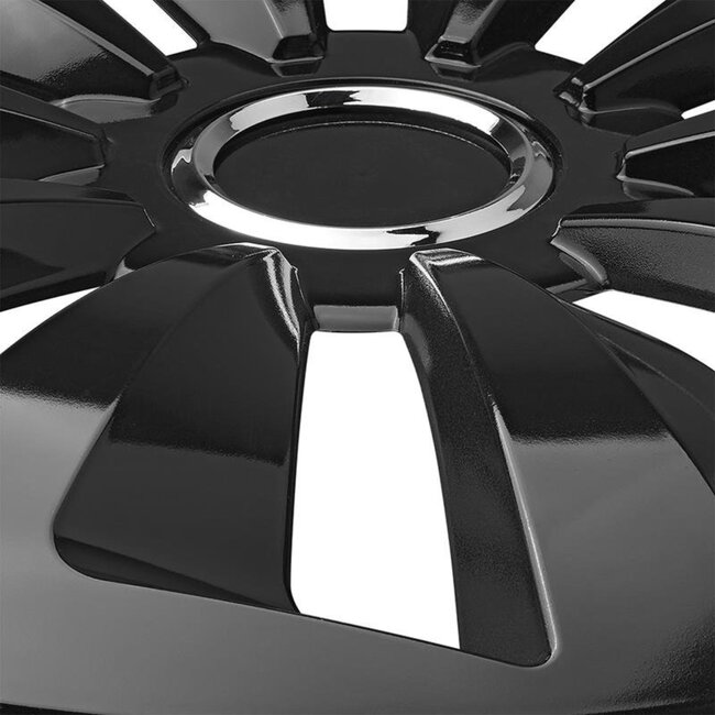 ProPlus Wieldoppen Set - Ø 16 inch - Fox Classic - Zwart - 4 stuks