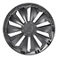 ProPlus Wieldoppen Set - Ø 16 inch - Fox Classic - Zwart - 4 stuks
