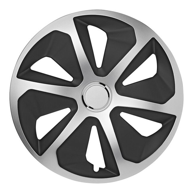 ProPlus Losse Wieldop - Ø 14 inch - Roco - Mat Zwart / Aluminium - per stuk