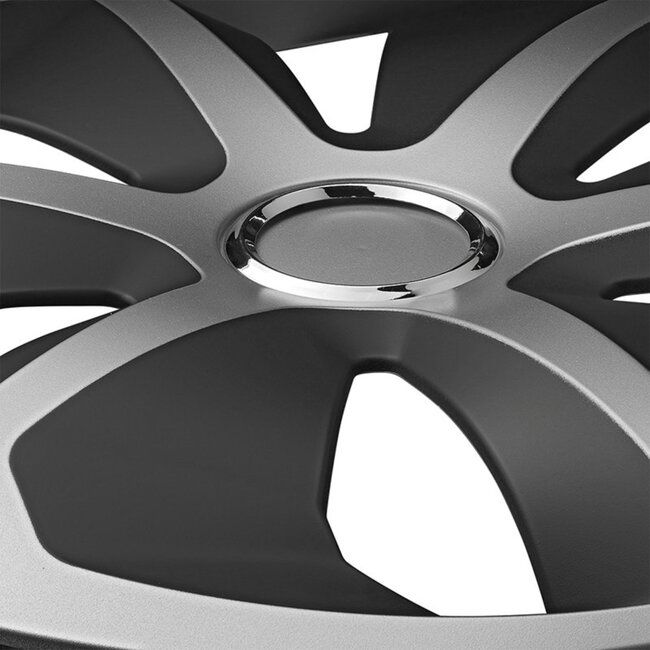 ProPlus Losse Wieldop - Ø 14 inch - Roco - Mat Zwart / Aluminium - per stuk