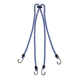ProPlus Bagagespin - 4-armig - Ø 10 mm - 60 cm - Blauw